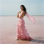 Baby Pink Quinceanera Dress Prom Mermaid Gown 3D Flower Sweetheart Party Dress Side Slit