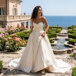 Sweetheart Wedding Dress A Line Bridal Gown Simple Elegant Bride Wedding Dress